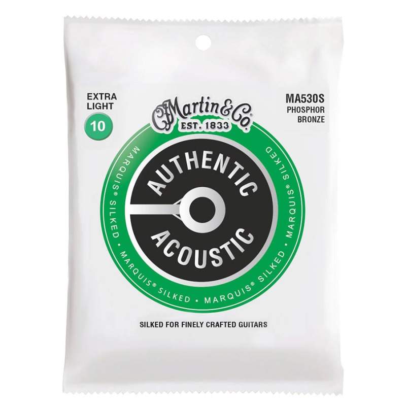 Struny na gitaru Martin Authentic Acoustic Silked MA530S - 1