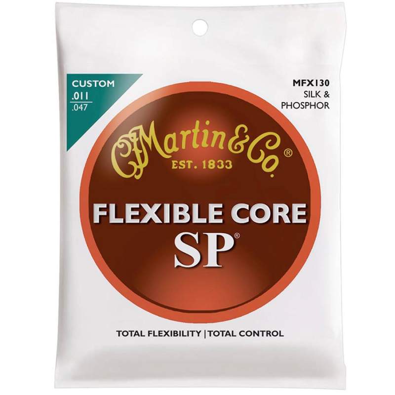 Struny na gitaru Martin Flexible Core Acoustic MFX130 - 1