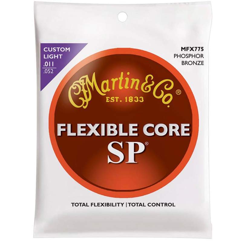 Struny na gitaru Martin Flexible Core Acoustic MFX775 - 1