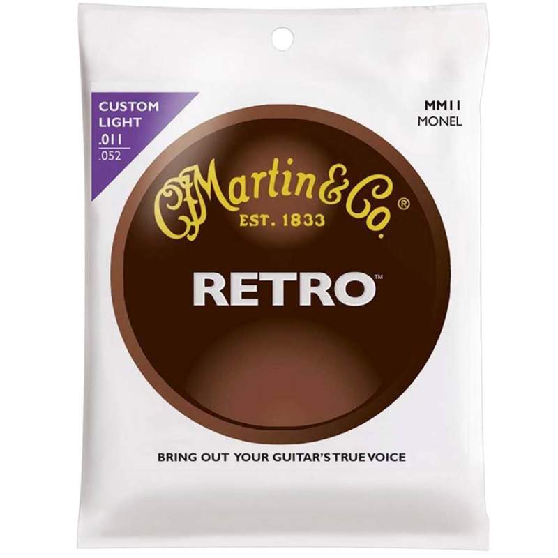Struny na gitaru Martin Retro Acoustic MM11 - 1