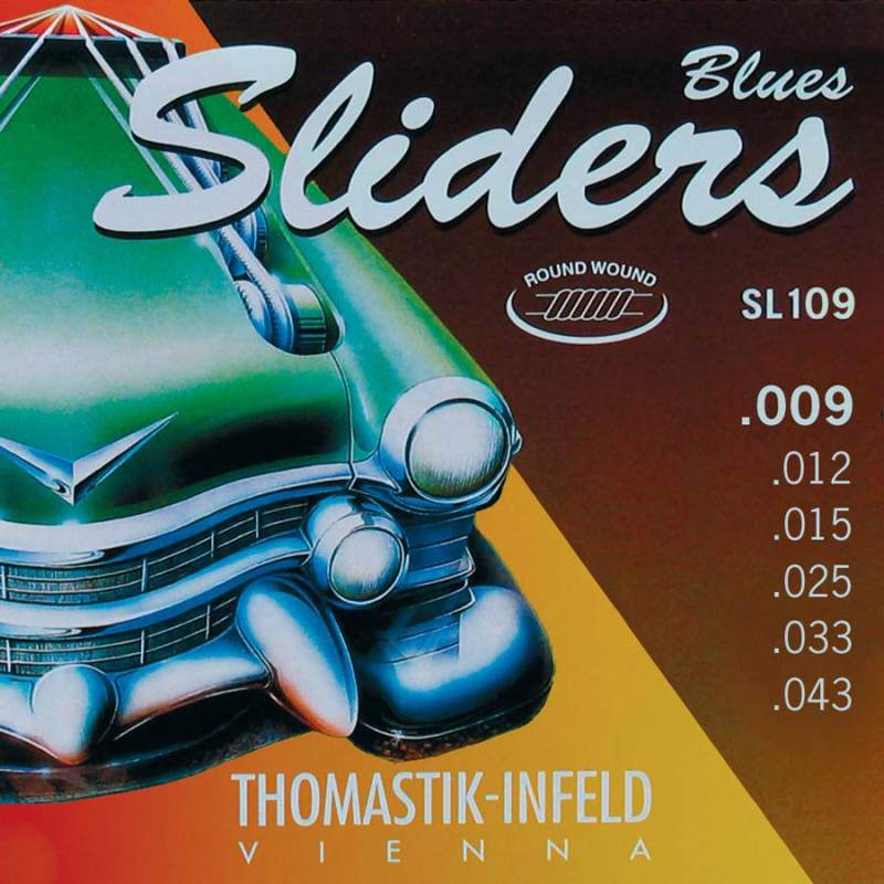 Struny na akustickú gitaru Thomastik Blues Sliders THSL-109 - 1