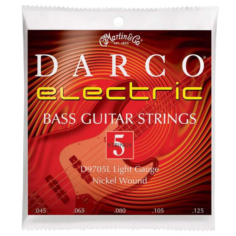 Struny na elektrickú 5-strunovú basgitaru Darco D9705L - 1