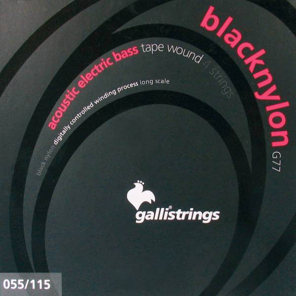 Galli Black Nylon G-77