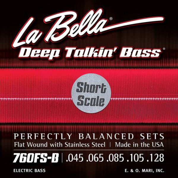 Struny na elektrickú 5-strunovú basgitaru LaBella Deep Talkin' Bass L-760FS-BS