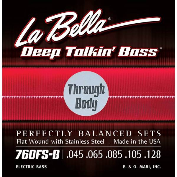 Struny na elektrickú 5-strunovú basgitaru LaBella Deep Talkin' Bass L-760FS-BTB