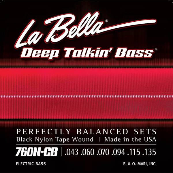LaBella Deep Talkin' Bass L-760N-CB