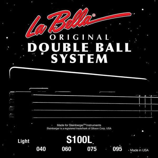 Struny na elektrickú basgitaru LaBella Double Ball End System L-S100L