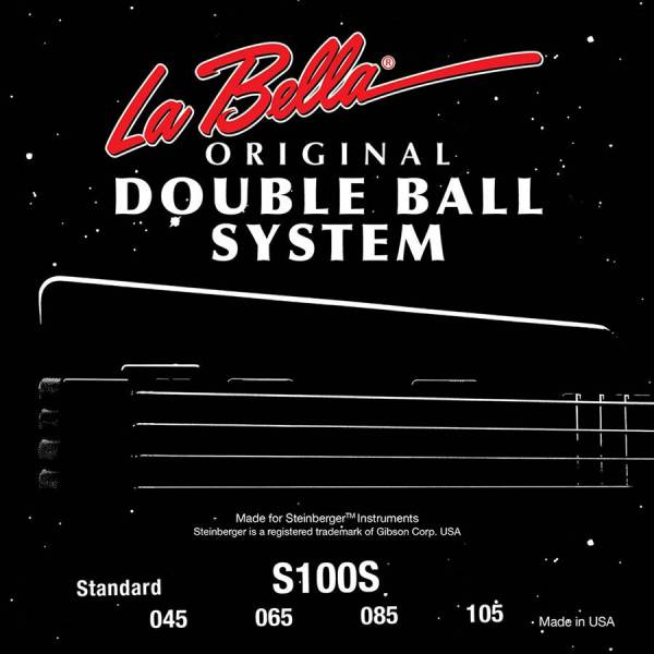 Struny na elektrickú basgitaru LaBella Double Ball End System L-S100S