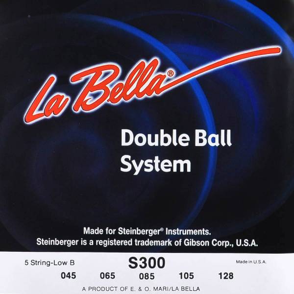 Struny na elektrickú 5-strunovú basgitaru LaBella Double Ball End System L-S300