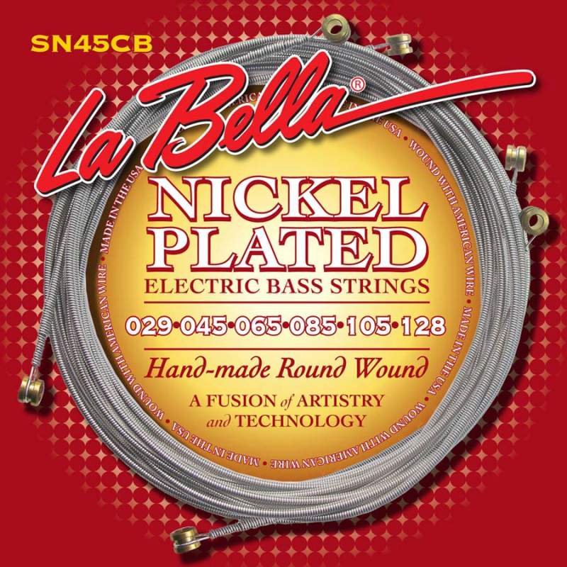 Struny na elektrickú 6-strunovú basgitaru LaBella Slappers L-SN-45CB - 1