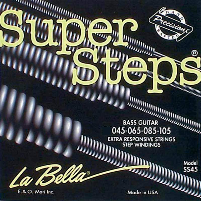 Struny na elektrickú basgitaru LaBella Super Steps L-SS-45 - 1