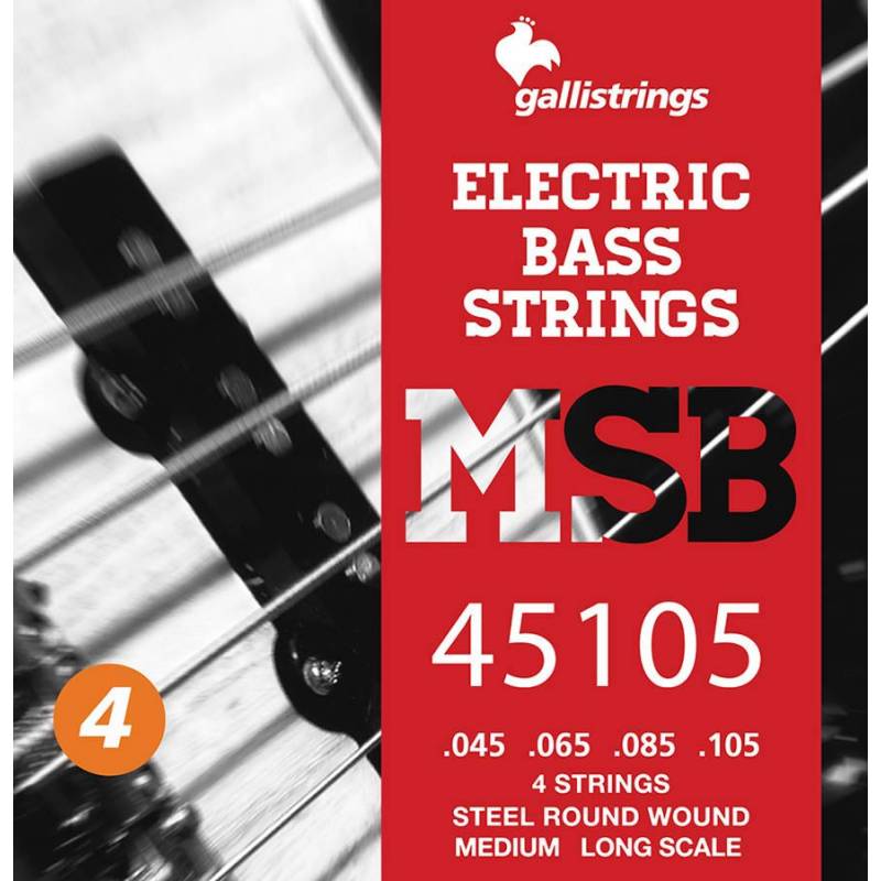 Struny na elektrickú basgitaru Galli Magic Sound Bass MSB-45105 - 1