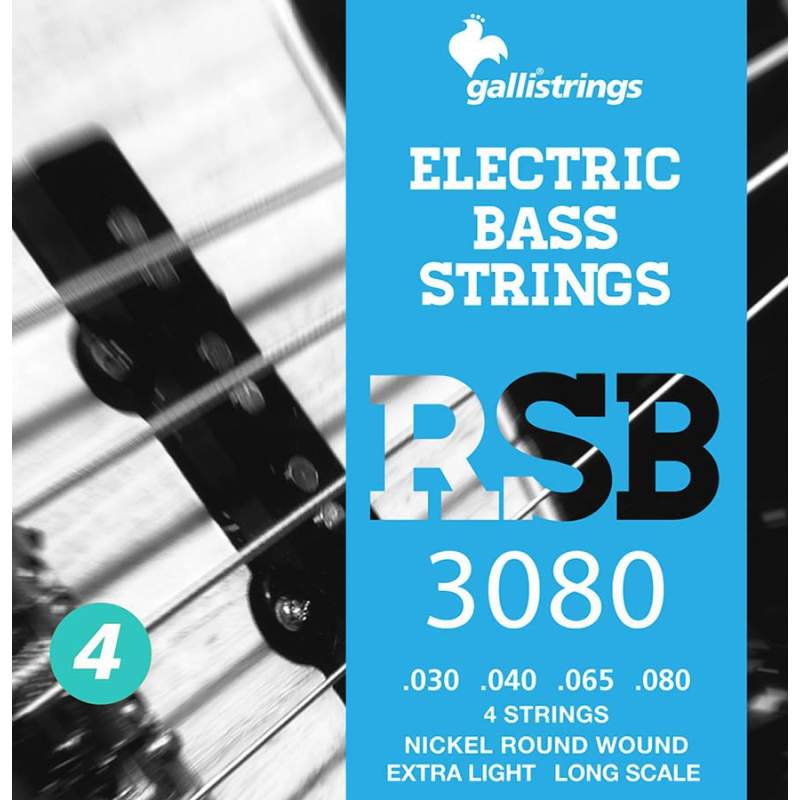 Struny na elektrickú basgitaru Galli Rock Star RSB-3080 - 1