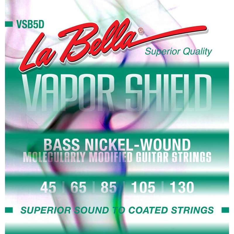 Struny na elektrickú 5-strunovú basgitaru LaBella Vapor Shield VSB5D - 1