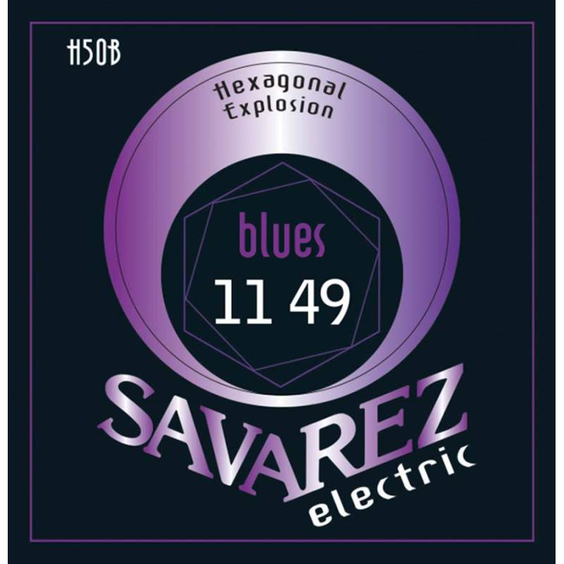 Struny na elektrickú gitaru Savarez Hexagonal Explosion H50B - 1