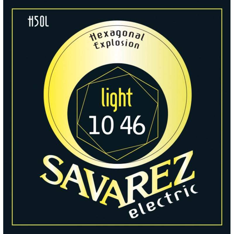 Struny na elektrickú gitaru Savarez Hexagonal Explosion H50-L - 1