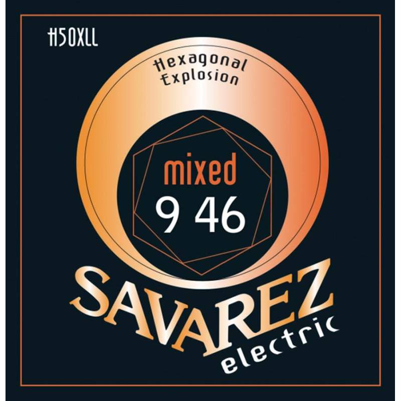 Struny na elektrickú gitaru Savarez Hexagonal Explosion H50-XLL - 1