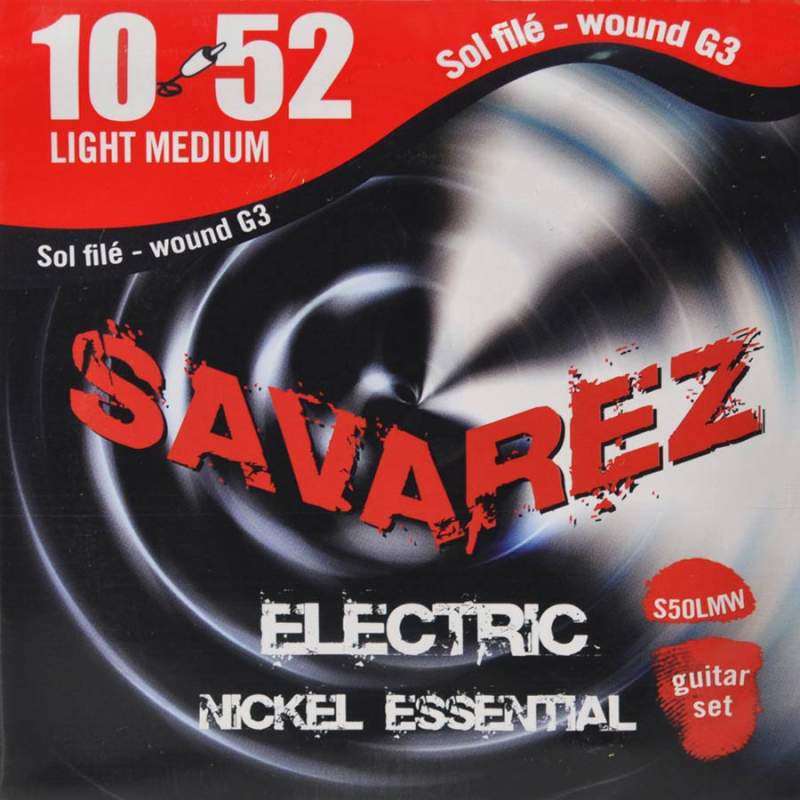 Struny na elektrickú gitaru Savarez Nickel Essential S50-LMW - 1
