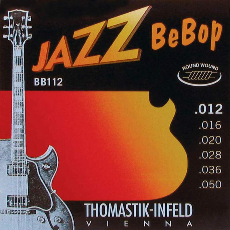 Struny na elektrickú gitaru Thomastik Jazz Bebop THBB-112 - 1