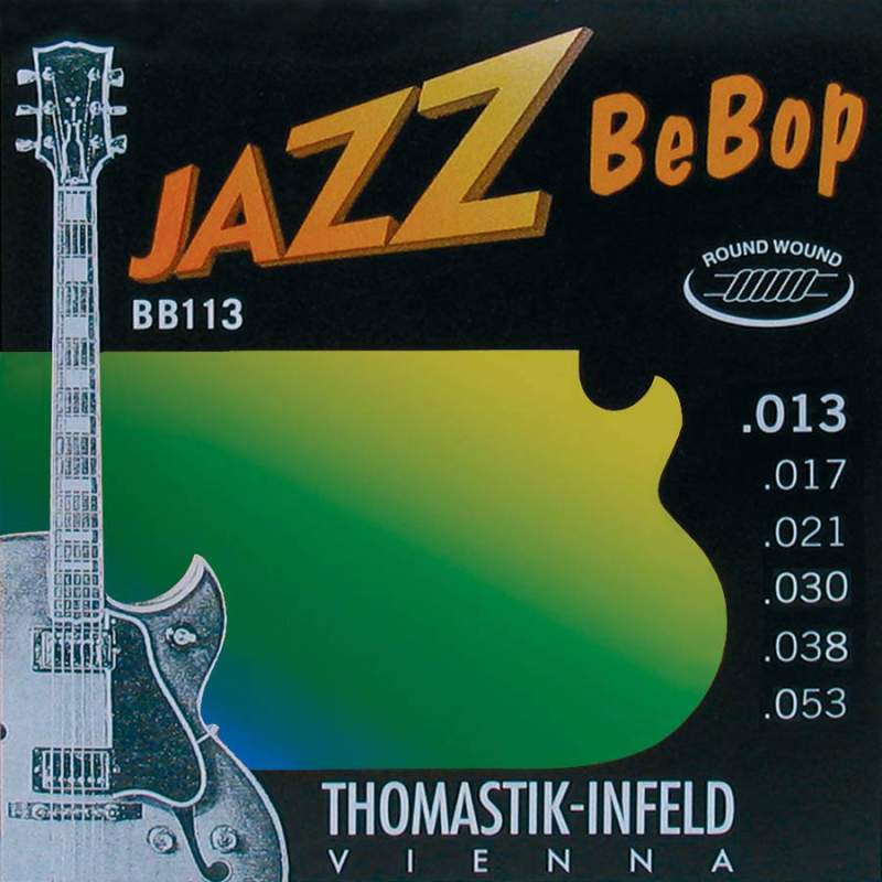 Struny na elektrickú gitaru Thomastik Jazz Bebop THBB-113 - 1