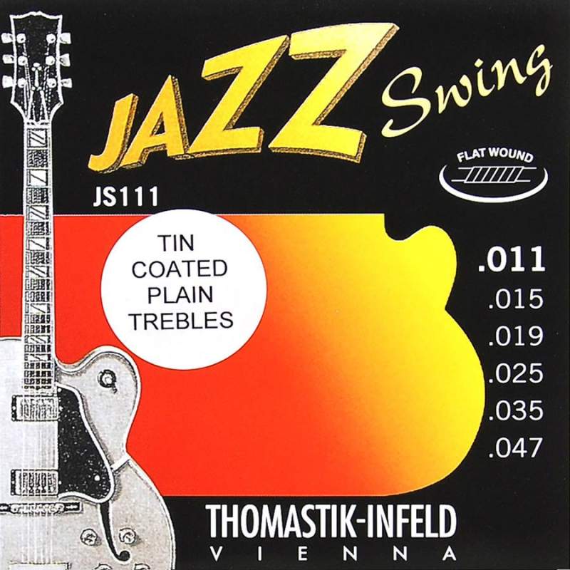 Struny na elektrickú gitaru Thomastik Jazz Swing THJS-111T - 1