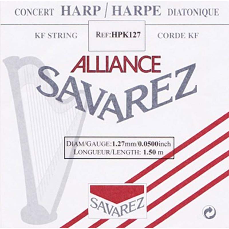 Struna na harfu malá/koncertná Savarez Alliance HPK-127 - 1